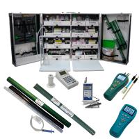 Водно-химическая экспресс-лаборатория ВХЭЛ-3П в большом корпусе предназначена для проведения аналитического химического контроля на теплоэнергетических и водоёмких предприятиях. Изделие поставляется с дополнительными приборами контроля воды.