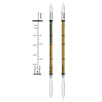 Индикаторная трубка Бензин 50-200; 200-4000 (4,5) применяется для контроля воздуха рабочей зоны на содержание в нём бензина в двух диапазонах концентраций: от 50 до 200 мг/м3 (на уровне ПДКв.р.з.) и от 200 до 4000 мг/м3.