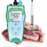 Портативный pH-метр ЭКОСТАБ PH231DP для молочных продуктов