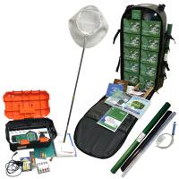 Ранцевая полевая лаборатория исследования водоёмов НКВ-РФк с фотометром предназначена для определения гидрохимических, гидробиологических и почвенно-химических показателей водных объектов и прилегающих почв непосредственно в полевых, экспедиционных услови