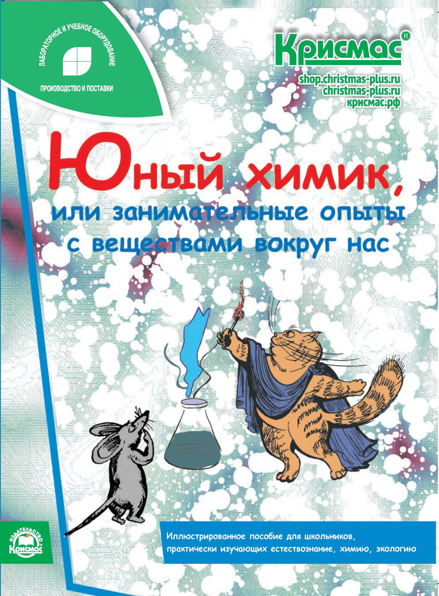 Юный химик, или Занимательные опыты с веществами вокруг нас: иллюстрированное пособие для школьников, практически изучающих естествознание, химию, экологию Юный химик, или Занимательные опыты с веществами вокруг нас: иллюстрированное пособие для школьников, практически изучающих естествознание, химию, экологию