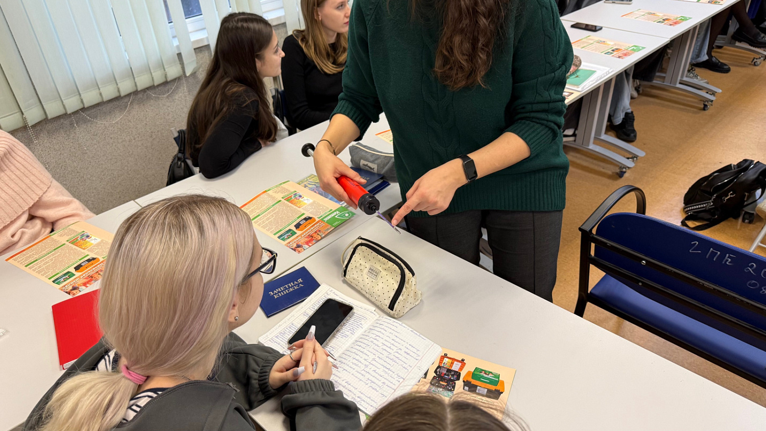 Мастер-классы для будущих педагогов прошли в Гатчинском педагогическом колледже